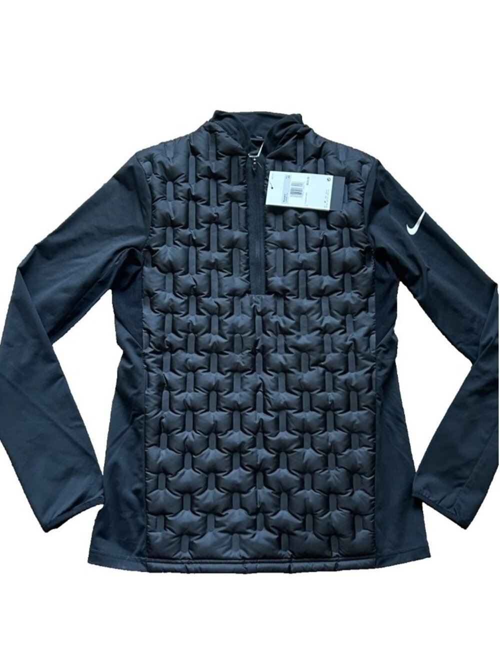 New Women's Nike Golf 1/4 Zip Therma-Fit ADV Repel Down Golf Jacket Size XS $250